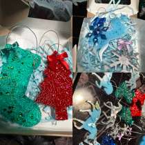 Елочные Игрушки из эпоксидной смолы набор, в Краснодаре