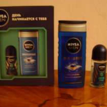 Подарочный набор Nivea Men. Дезодорант и гель для душа. Нов, в Санкт-Петербурге