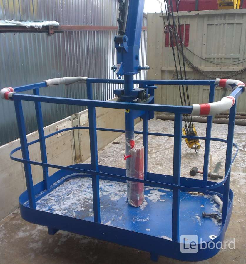 корзина монтажная с гидрозамком для кму норма (ос). монтажная люлька для автокрана ивановец. люлька на тросовой кму. монтажная люлька для крана ивановец. строительная корзина кс-250н.